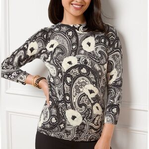 Talbots 100% Cashmere Audrey Sweater